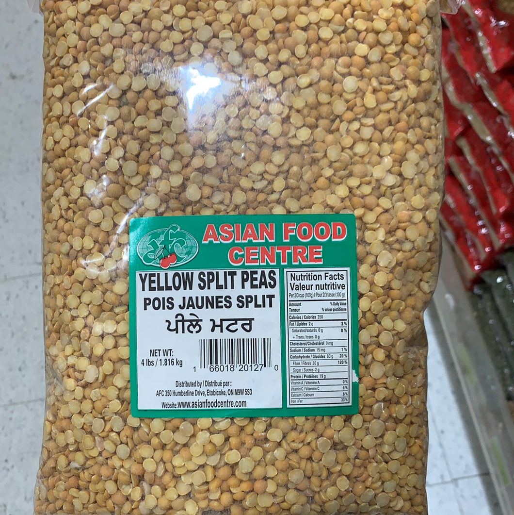 YELLOW PEAS SPLIT 15 X 4 LB