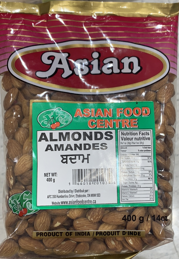 ALMOND 20 x 400 GM