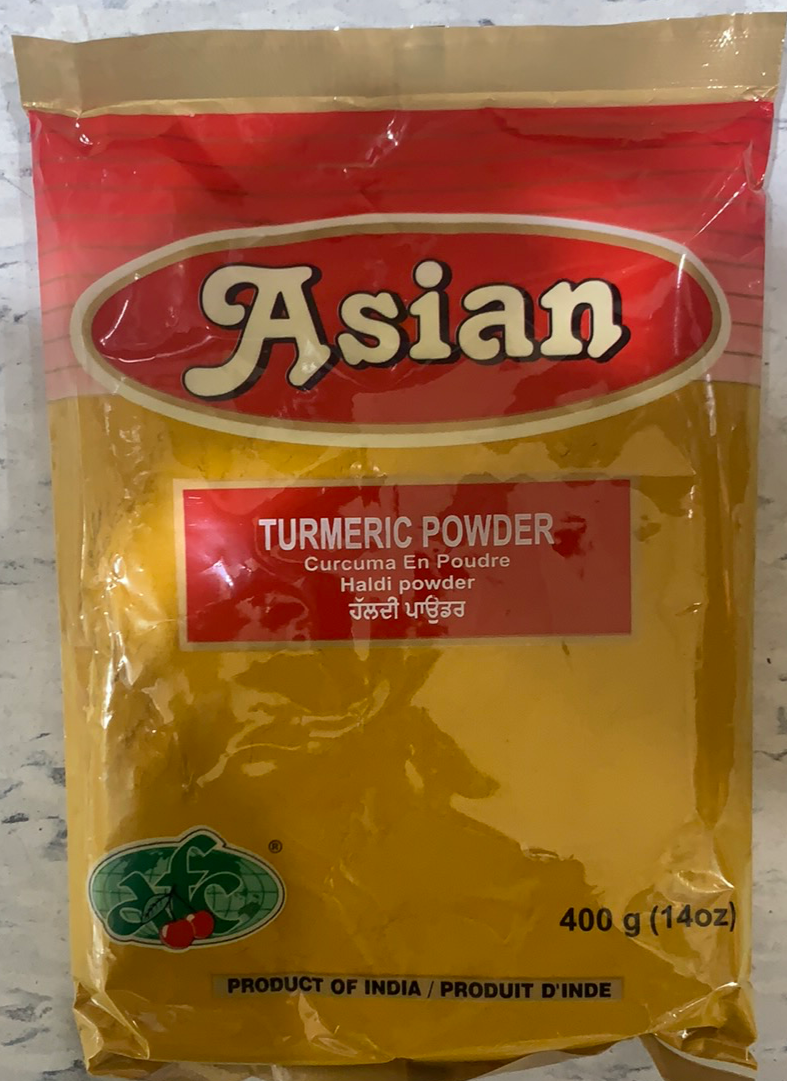 TURMERIC POWDER 20 X 400 G