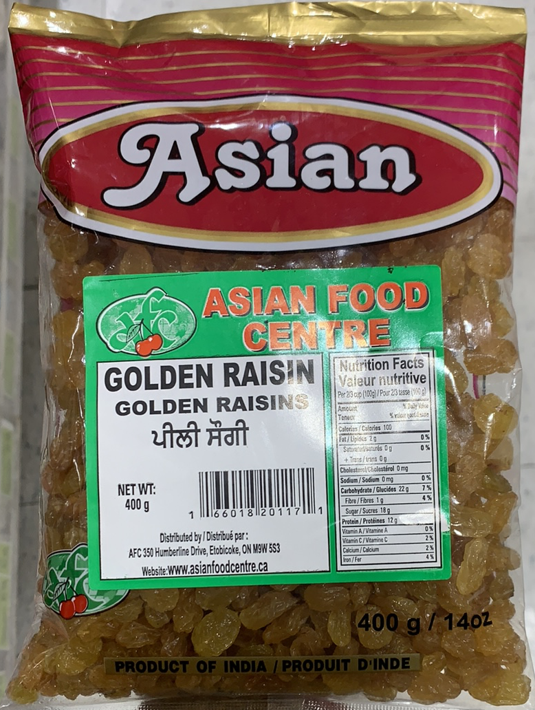 RAISIN GOLDEN 400 GM