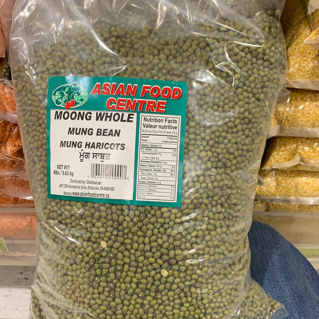 MOONG WHOLE 7 X 8 LB