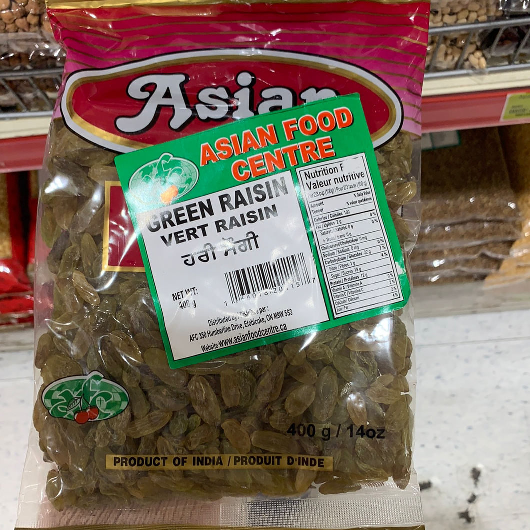 RAISIN GREEN 20 x 400 GM