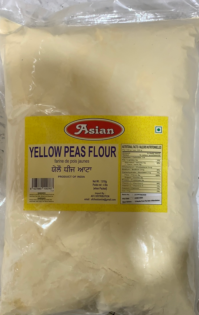 PEAS FLOUR YELLOW 10 X 4 LB (TAKKAR)