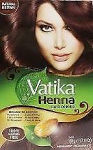 DABUR VATIKA HENNA HAIR COLOR  BROWN 6X60G