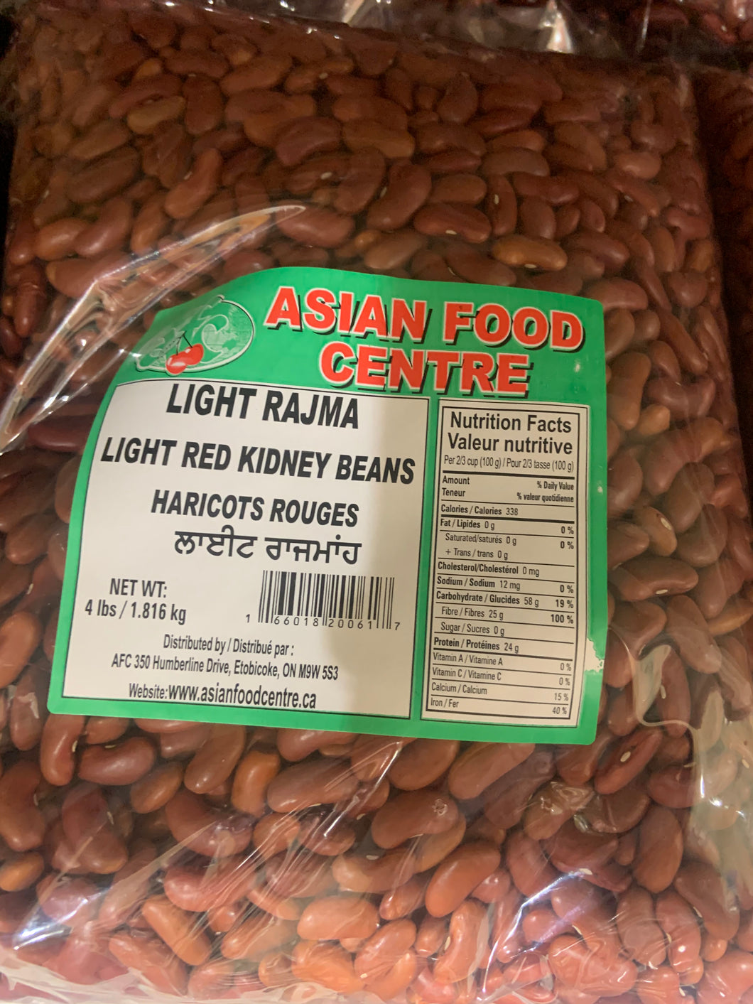 RED KIDNEY BEANS LIGHT 15 X 4 LB