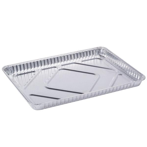 ALUMINIUM FOIL TRAY HALF SIZE MEDIUM 100/CS