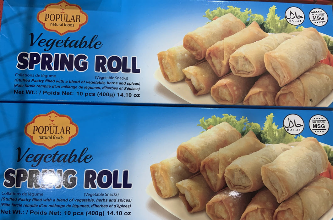 POPULAR SPRING ROLL 20 X 400G (10PCS)