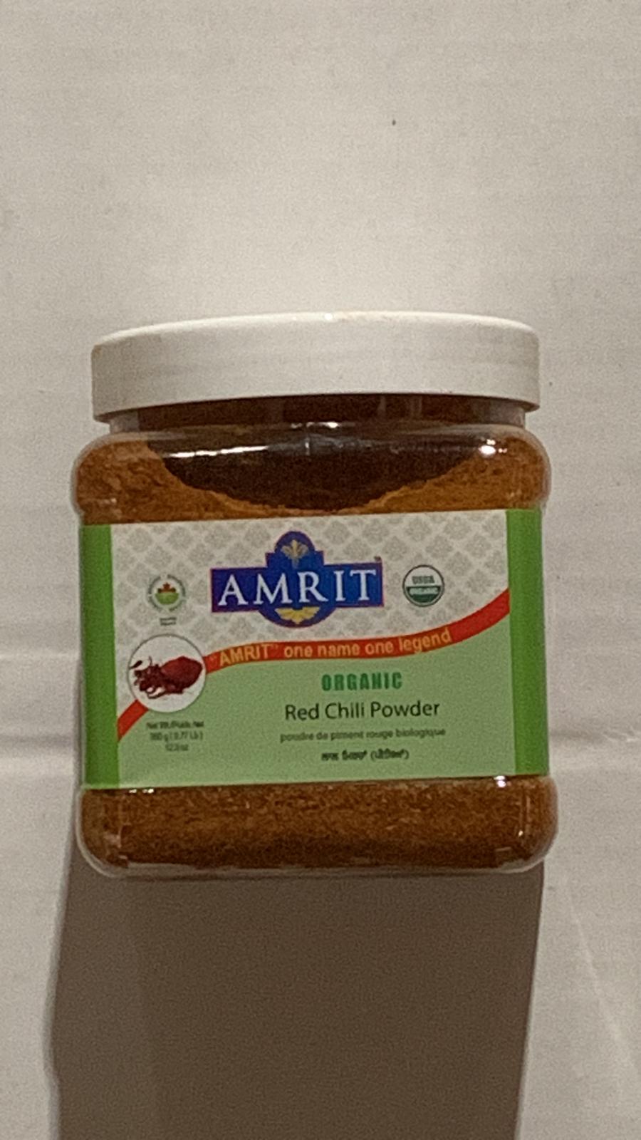 ORGANIC RED CHILLI POWDER 8 X 350 GM