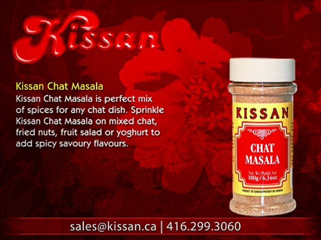 KISSAN CHAT MASALA 12 X 145 G