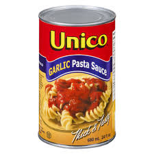 UNICO GARLIC PASTA SAUCE 12 X 680 ML