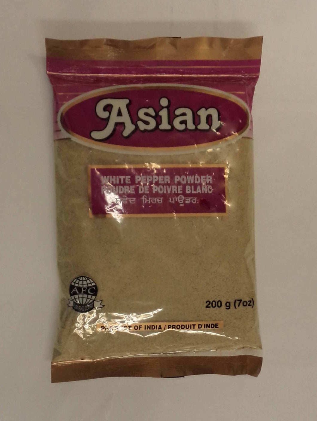 WHITE PEPPER POWDER 40 X 200G